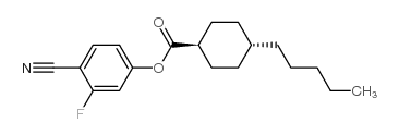 反式-4-戊基环己烷羧酸-对氰基-3-氟苯酯图片