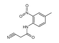 Acetamide, 2-cyano-N-(4-methyl-2-nitrophenyl) Structure