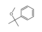 (1-Methoxy-1-methylethyl)benzene Structure