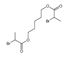 pentane-1,5-diyl bis(2-bromopropionate) Structure