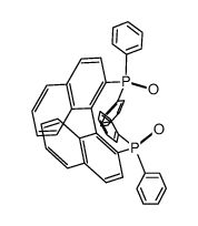 (1S)-[1,1'-binaphthalene]-2,2'-diylbis[1,1-diphenyl-1,1'-Phosphine oxide Structure