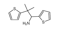 2-methyl-1,2-di-[2]thienyl-propylamine Structure