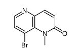 8-bromo-1-methyl-1,5-naphthyridin-2(1H)-one Structure