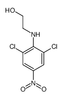 2-(2,6-dichloro-4-nitroanilino)ethanol Structure