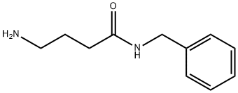 ButanaMide, 4-aMino-N-(phenylMethyl)- Structure