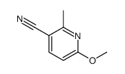 6-甲氧基-2-甲基吡啶-3-甲腈结构式