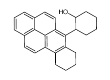 2-(7,8,9,10-tetrahydrobenzo[b]pyren-6-yl)cyclohexan-1-ol Structure