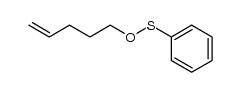 phenylthio-4-pentenol结构式