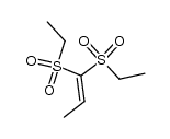 1,1-bis-ethanesulfonyl-propene Structure