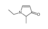 3H-Pyrrol-3-one,1-ethyl-1,2-dihydro-2-methyl-(9CI)结构式