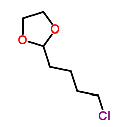 2-(4-Chlorobutyl)-1,3-dioxolane Structure