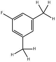 3,5-(Dimethyl-d6)-fluorobenzene Structure