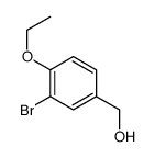 3-Bromo-4-ethoxybenzyl alcohol结构式