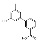 3-(3-hydroxy-5-methylphenyl)benzoic acid Structure