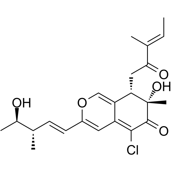 11-epi-Chaetomugilin I Structure