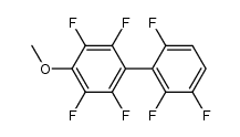 2,2',3,3',5,6,6'-heptafluoro-4-methoxybiphenyl结构式