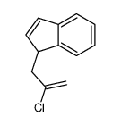 1-(2-Chloro-2-propen-1-yl)-1H-indene Structure
