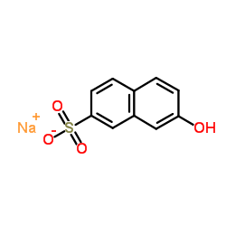 2-羟基-7-萘磺酸钠 水合物结构式