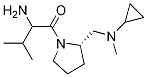(S)-2-AMino-1-{2-[(cyclopropyl-Methyl-aMino)-Methyl]-pyrrolidin-1-yl}-3-Methyl-butan-1-one结构式