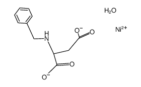 [Ni(rac-N-benzyl-aspartate)(H2O)] Structure