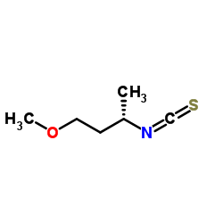 (3S)-3-Isothiocyanato-1-methoxybutane Structure