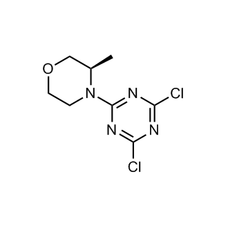 (R)-4-(4,6-Dichloro-1,3,5-triazin-2-yl)-3-methylmorpholine Structure