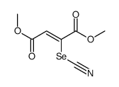 dimethyl 2-selenocyanatobut-2-enedioate Structure