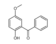 2-苯甲酰基-4-甲氧基苯酚结构式