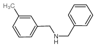 N-苄-1-(3-甲基苯)甲胺 1盐酸盐结构式