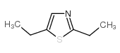 2,5-二乙基噻唑结构式