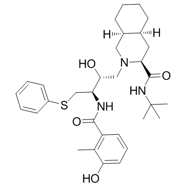 Nelfinavir structure