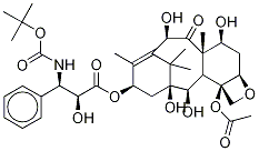 Desbenzoyl Docetaxel Structure