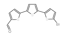 5-溴-5'-甲酰基-2,2':5'2'-三噻吩结构式