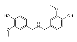 2,2'-dimethoxy-4,4'-(2-aza-propanediyl)-di-phenol结构式