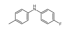 4-fluoro-4’-methyldiphenylamine Structure