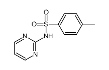 4-Methyl-N-(2-pyrimidinyl)benzenesulfonamide结构式
