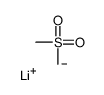 lithium,methanidylsulfonylmethane Structure