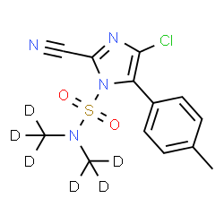 Cyazofamid-d6 Structure