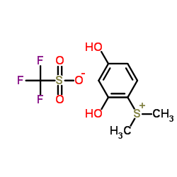 2,4-二羟基苯基二甲基锍三氟甲烷磺酸盐图片