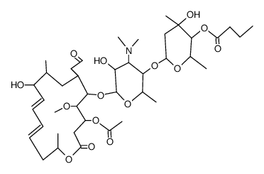 Leucomycin A4结构式