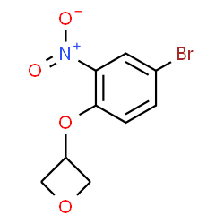 3-(4-溴-2-硝基苯氧基)己烷结构式