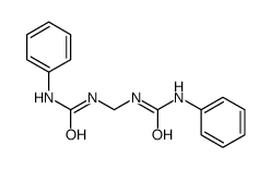 1-phenyl-3-[(phenylcarbamoylamino)methyl]urea结构式