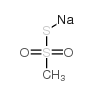 Sodium Methanethiosulfonate Structure