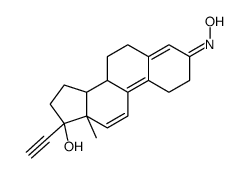 3-Oxidido 17-alpha-ethynyl 17-beta-hydroxy estra-4,9,11-triene [French ] Structure