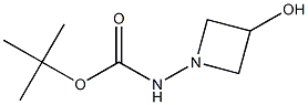 N-(3-羟基氮杂环丁烷-1-基)(叔丁氧基)甲酰胺结构式