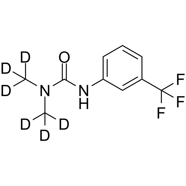 Fluometuron-d6结构式