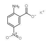 2-Amino-5-nitrobenzoic acid potassium salt, Structure
