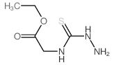 ethyl 2-(aminothiocarbamoylamino)acetate结构式