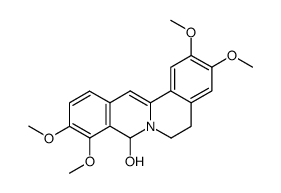 7,8-dihydro-8hydroxypalmatine结构式