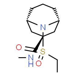(1R,3S,5S)-9-(乙基磺酰基)-N-甲基-9-氮杂双环[3.3.1]壬烷-3-胺草酸盐结构式